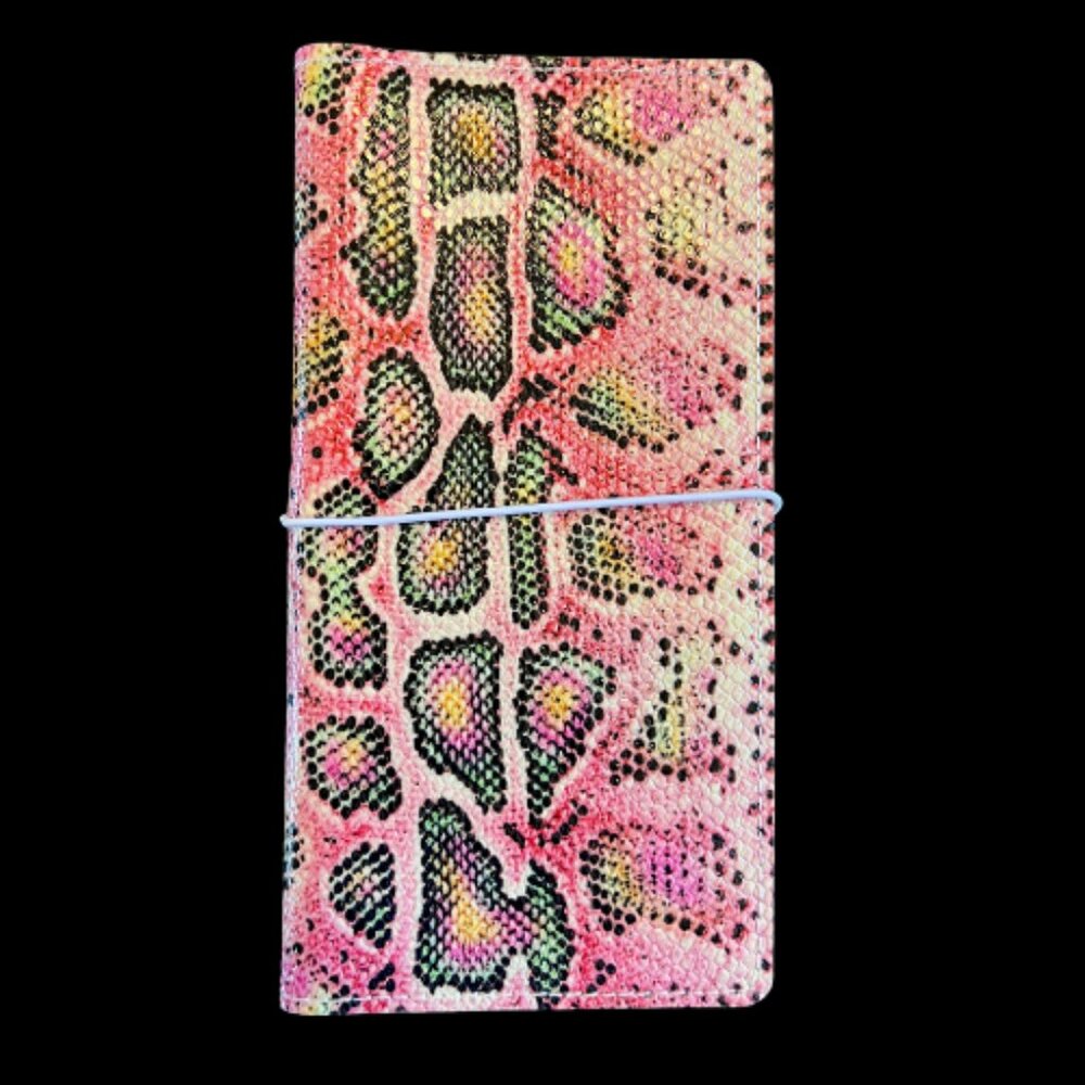 Pink Genuine Leather "Snake" Cover Weeks